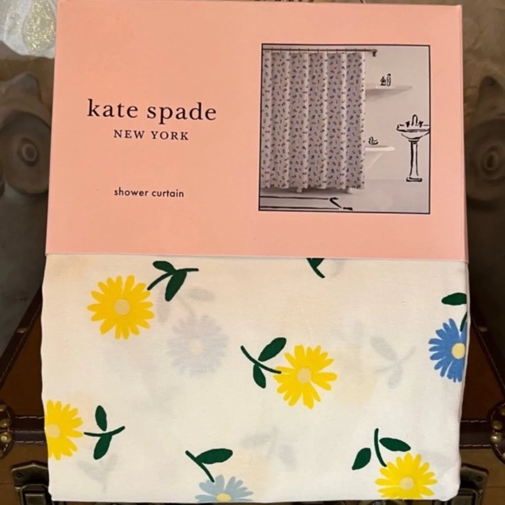 ⚡️Kate Spade Shower Curtain - Flower Power
